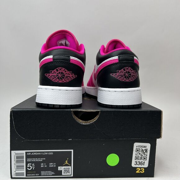 Nike Air Jordan 1 Low GS “Fierce Pink" 2023 - Picture 4 of 5